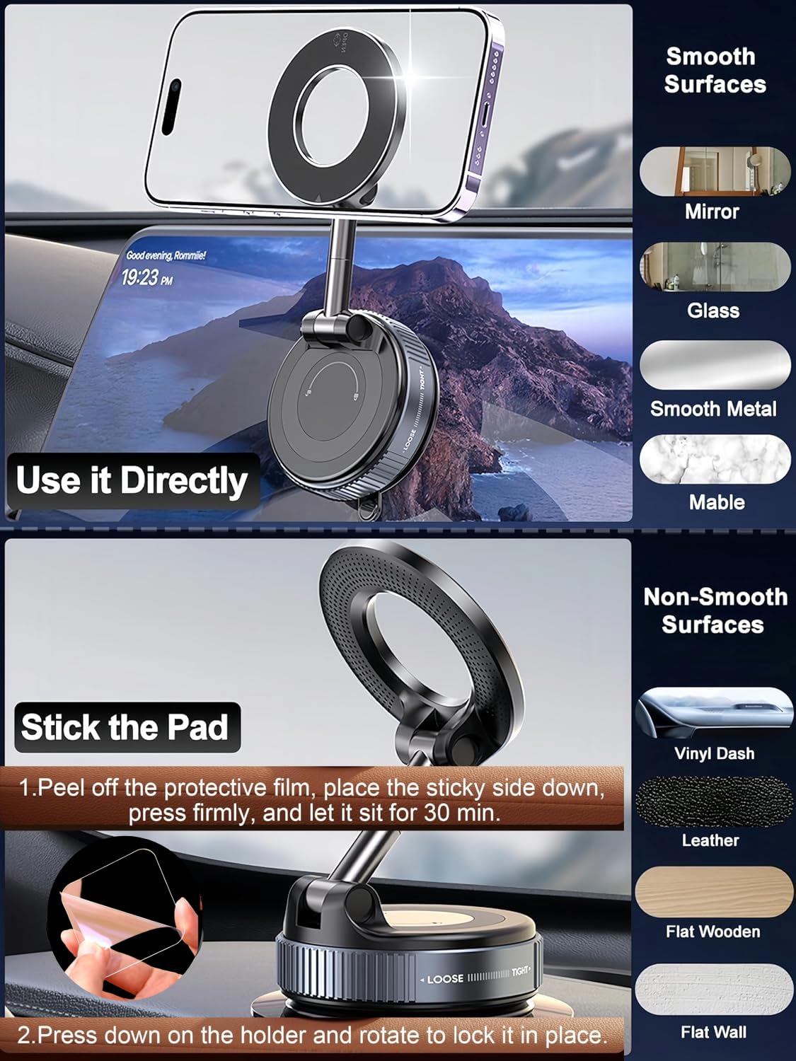 Magnetic 360° Phone Mount™