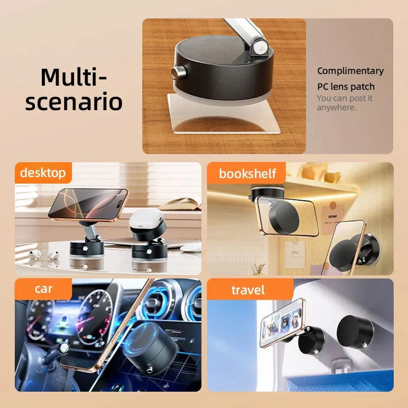 Pixoo Vacuum Suction Magnetic Phone Stand