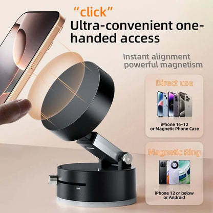 Pixoo Vacuum Suction Magnetic Phone Stand